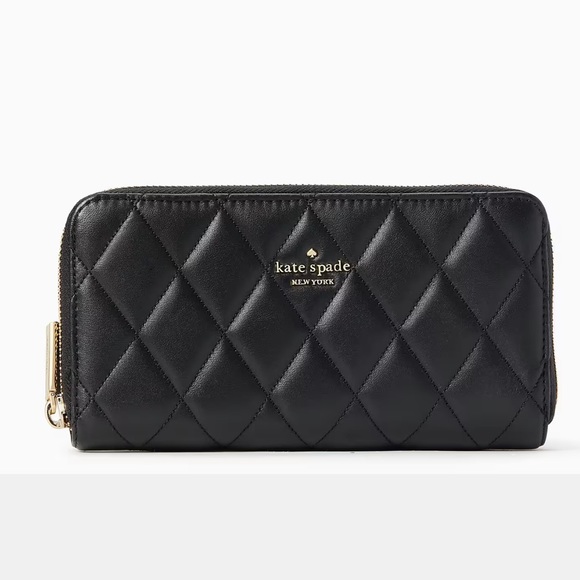 Kate Spade Carey Large Continential Wallet
Black 

NWT - Picture 11 of 16